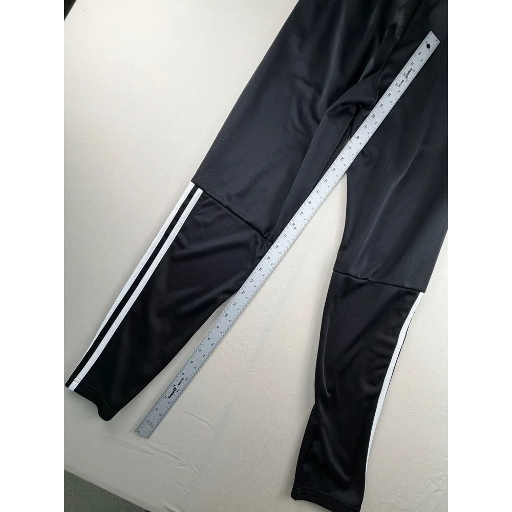 Adidas M Sereno PT Track Pants Men Small Black White Stripe AeroReady IR7848 237
